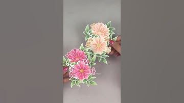 Layering tutorial for our new Heartfelt Blossoms stencils