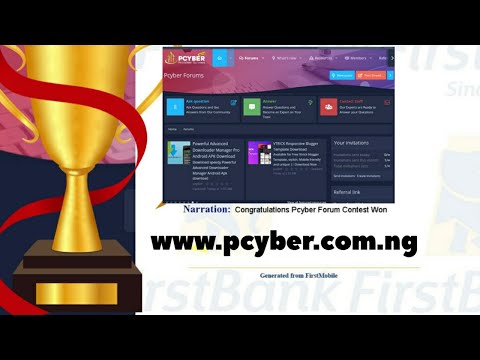 How to earn cool money online by joining Pcyber Forum Contest