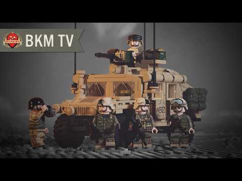 HUMVEE M1025 Armament Carrier with 1st Recon Marines - Featuring 119 UV Printed Parts!