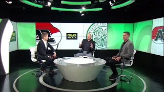 John Hartson and Chris Sutton analyse the two nightmare first half goals conceded by Celtic v AZ
