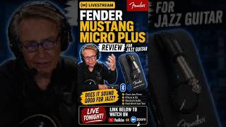 Fender Mustang Micro Plus Review for Jazz Guitarists #shorts
