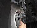 What happens if you bleed brakes in wrong order 😧 #youtube #brakeshoes #flattire #puncture #diy