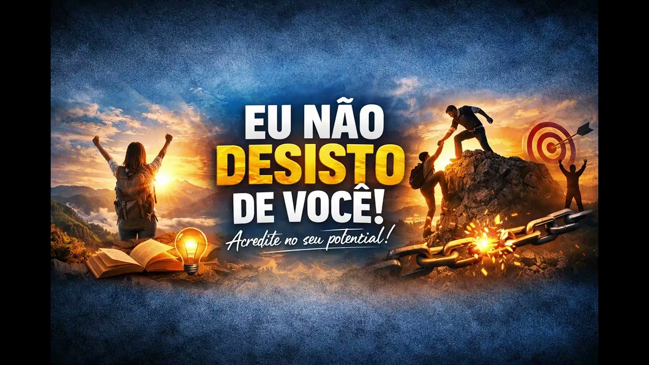 NÃO DESISTO DE VOCÊ
