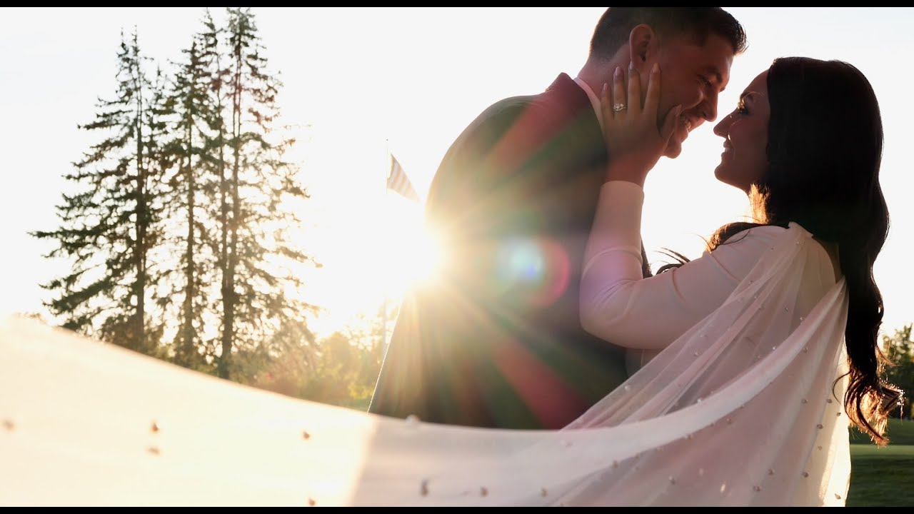 Gorgeous Indiana Autumn Wedding // Sam + Zack's Romantic Wedding Sneak ...