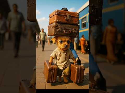 The poor puppy didn't have cash to buy food so, his friends making fun of him #animahal