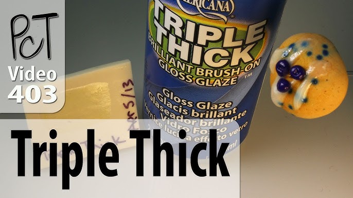 Triple Thick Glaze for Paper Beads 