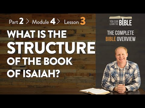 Vidéo: Quelles sont les trois parties principales du livre d'Isaïe ?