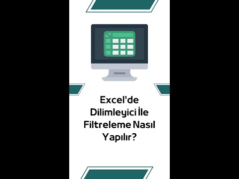 Video: Tablo başlığına nasıl filtre eklerim?