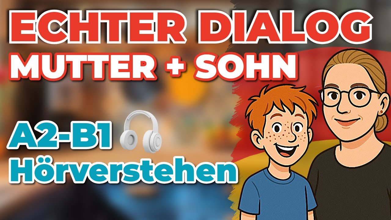 Echter Mutter Kind Dialog - Wie Kinde WIRKLICH Deutsch sprechen