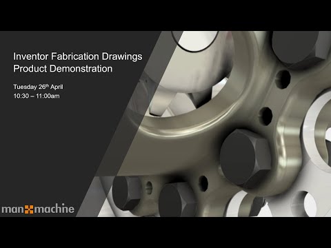 Inventor Fabrication Drawings Product Demonstration Recording