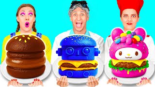 Me vs Grandpa Cooking Challenge | Awesome Kitchen Tricks by RaPaPa Challenge