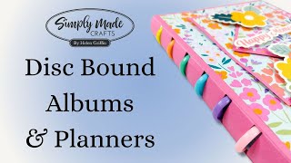 Create Disc Bound Albums & Planners with Simply Made Crafts