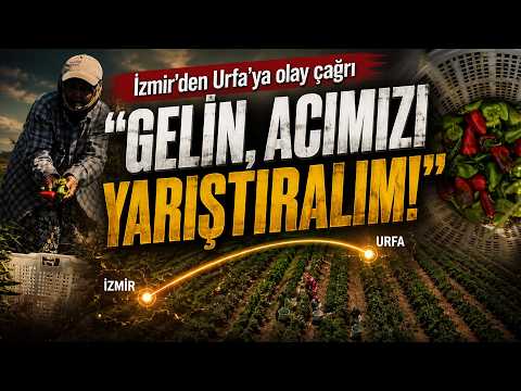 İzmir'in Acı Biberi Urfa'ya Meydan Okudu: "Hangisi Daha Acı?"