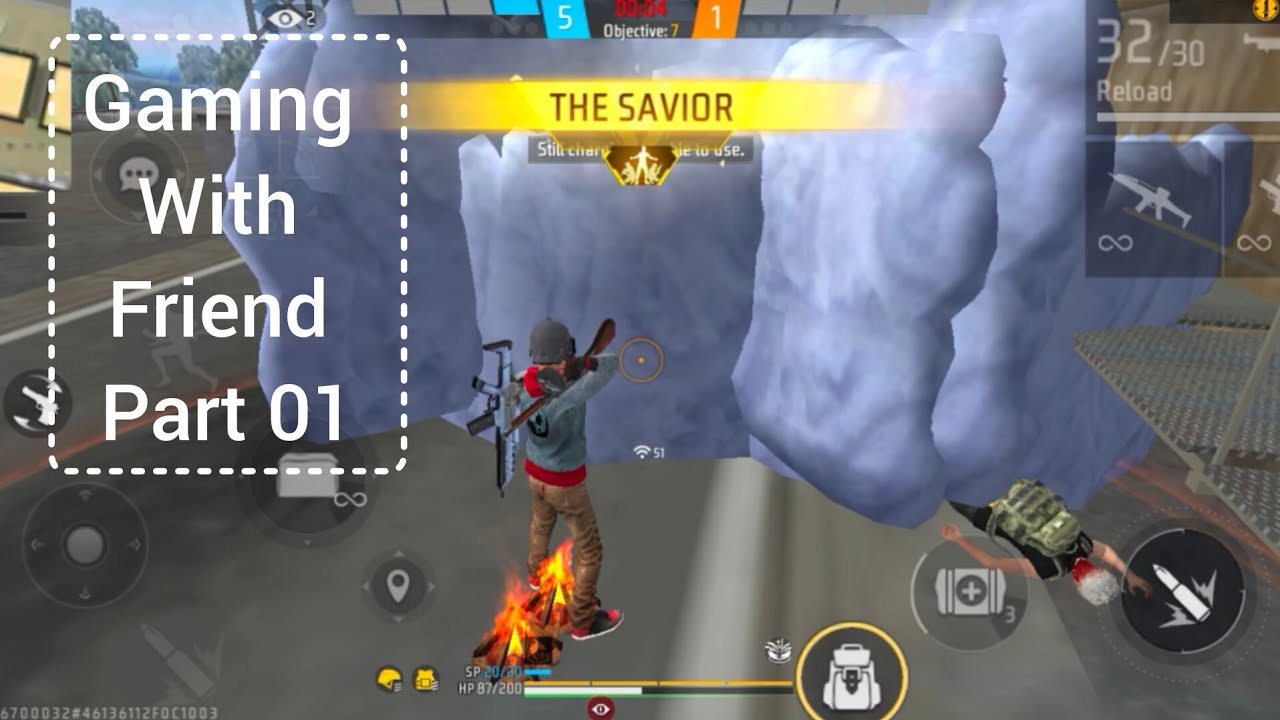 Free fire custom gamepad 2 vs 1 