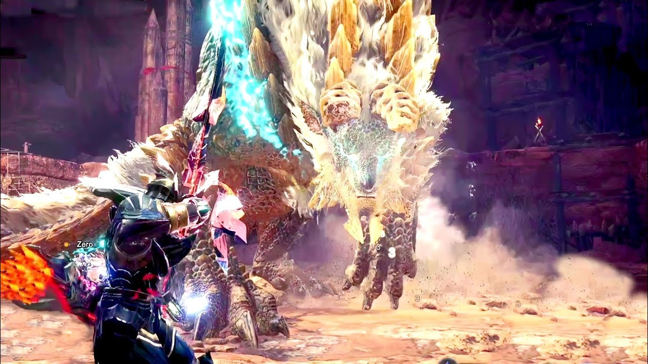 Solo Bow Vs Zinogre [Monster Hunter World Iceborne]