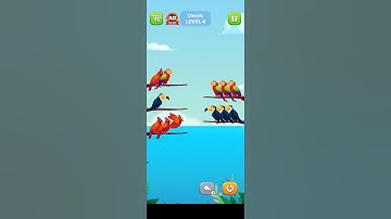 #Bird sort#color Puzzle Trailer#viral#reels