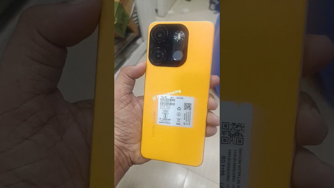 Tecno Spark Go 2023 Orange Unboxing First Look & Review 💥🔥 