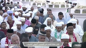 صلاة الفجر المسجد النبوي الشيخ محمد برهجي السبت 29 صفر 1447هـ فواتح سورة الحشر.