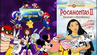 Dvd & Vhs Openings With Tsc S4 Pocahontas Ii Journey To A New World 2000 Dvd