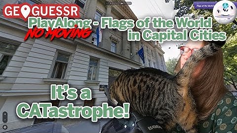 More Cats & Flags! GeoGuessr Play Along - Flags of the World in Capital Cities