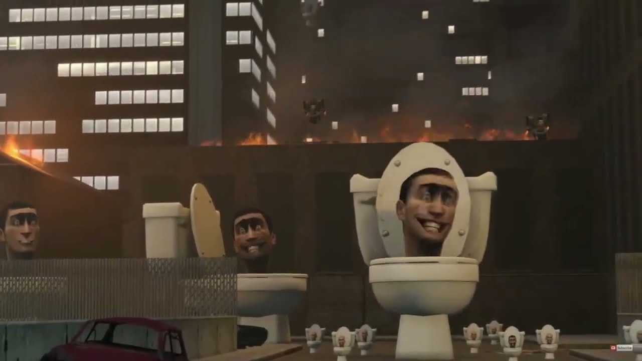 Skibidi toilet 1-61 (creado originalmente por DaFuq!?Boom!)