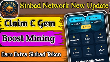 New Update Sinbad Network | Boost Mining in Sinbad Network | Sinbad Network Ka Account Kaisy Banay