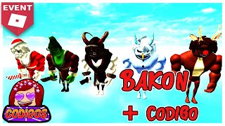 *CODIGOS CUCHILLO* NUEVO EVENTO NAVIDAD BAKON SKIN GRATIS NAVIDAD EVENT SKIN FREE BAKON ROBLOX