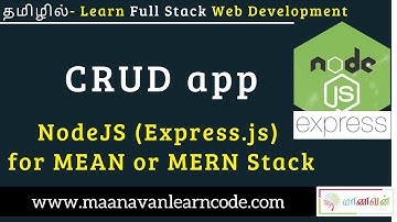 MERN Stack CRUD App Part 5 | Database Setup | React | Full Stack Tamil Tutorial