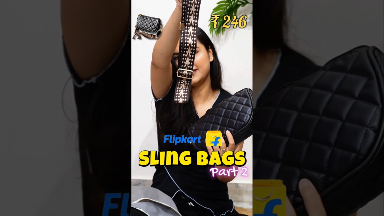 Trendy Sling Bags Under ₹399 From Flipkart *Part 2*😍 Links in community #shorts #Flipkartslingbags