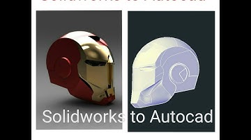 Importing || Solidworks || files into AutoCAD ||