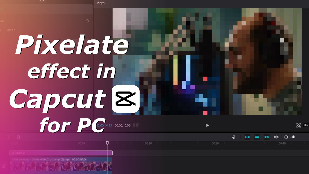 How To Add Pixelation Effect To Video In Capcut For PC Pixelate Video How To Add Pixelation Effect To Video In Capcut For PC Pixelate Video