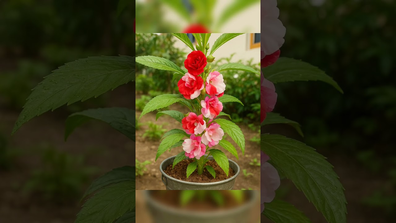 Balsam flowers## colours #