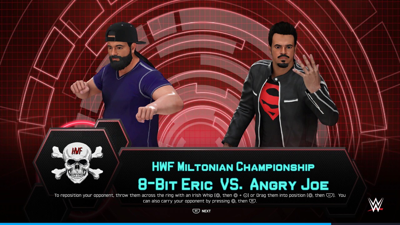 8-Bit Eric vs Angry Joe for the HWF Miltonian Championship 