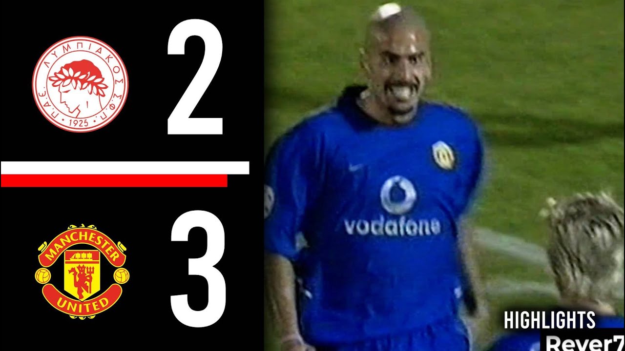 Olympiacos v Manchester United | Highlights | UCL | 2002/2003