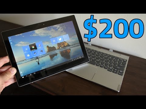 The BEST Laptop/Tablet for $200! -- Lenovo Miix 320 2-In-1 Review