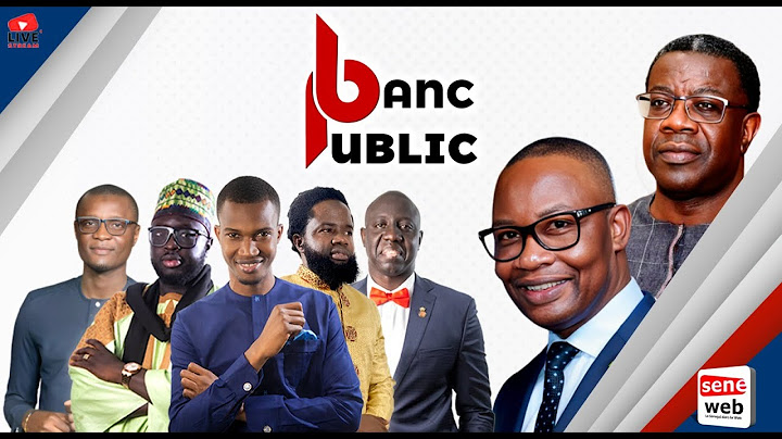 Suivez Banc Public de ce vendredi