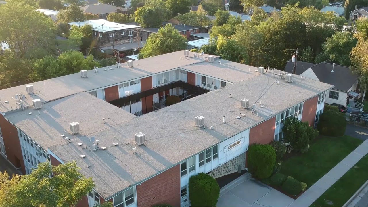 SLC Drone - Westminster College Apartments from PressPaisley