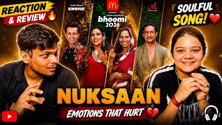 Nuksaan Bhoomi Reaction | Salim–Sulaiman’s Bhoomi 2026 | Soulful Song Reaction | Honest Review