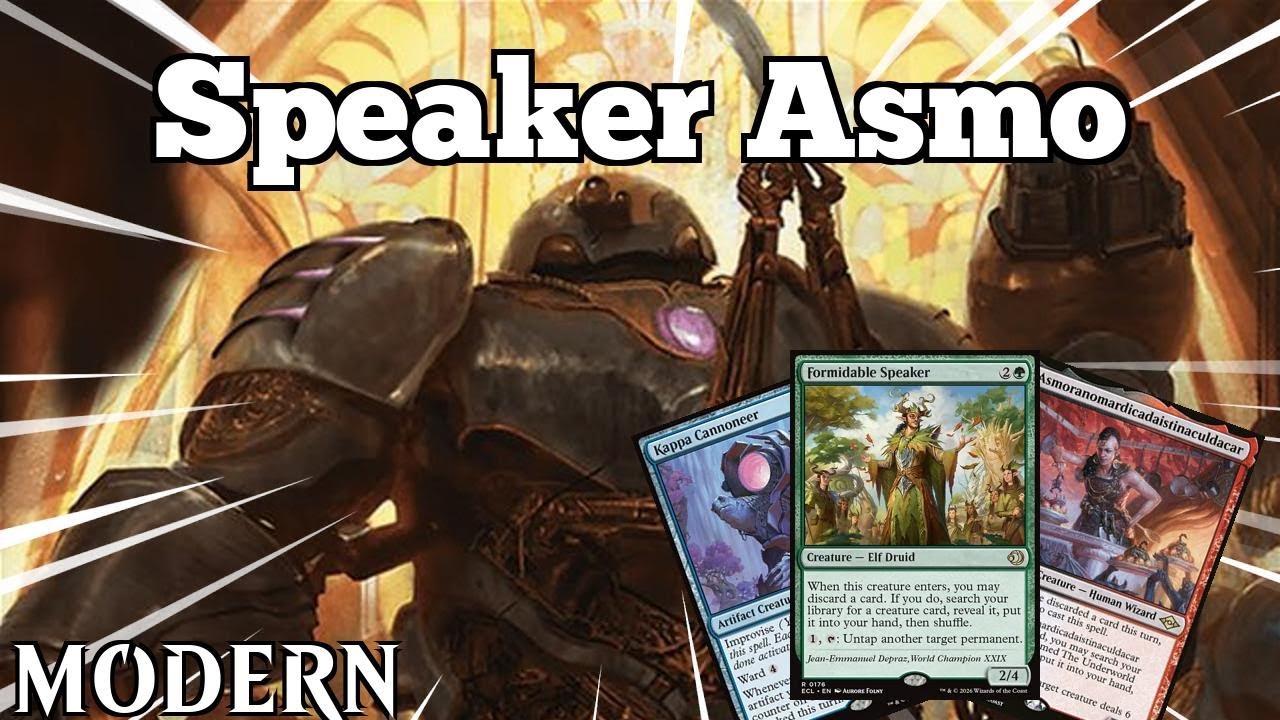 POPPING OFF with Formidable Manufactor! | Speaker Asmo | Modern | MTGO