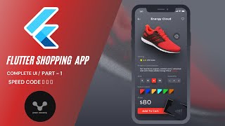 flutter shoppingapp flutterui codeparser | Flutter Shopping App UI | PART - 1 | Speed Code ????