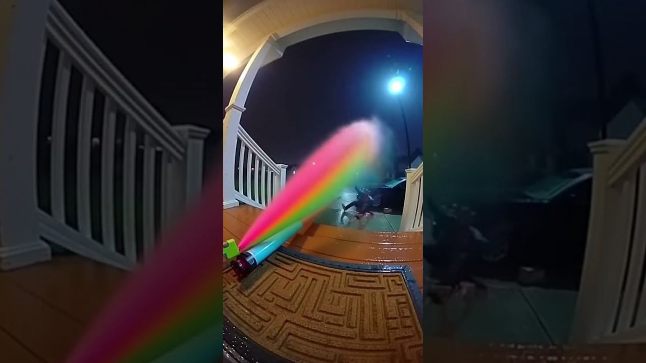 Instant Karma: Package Thief's Rainbow Paint Disaster