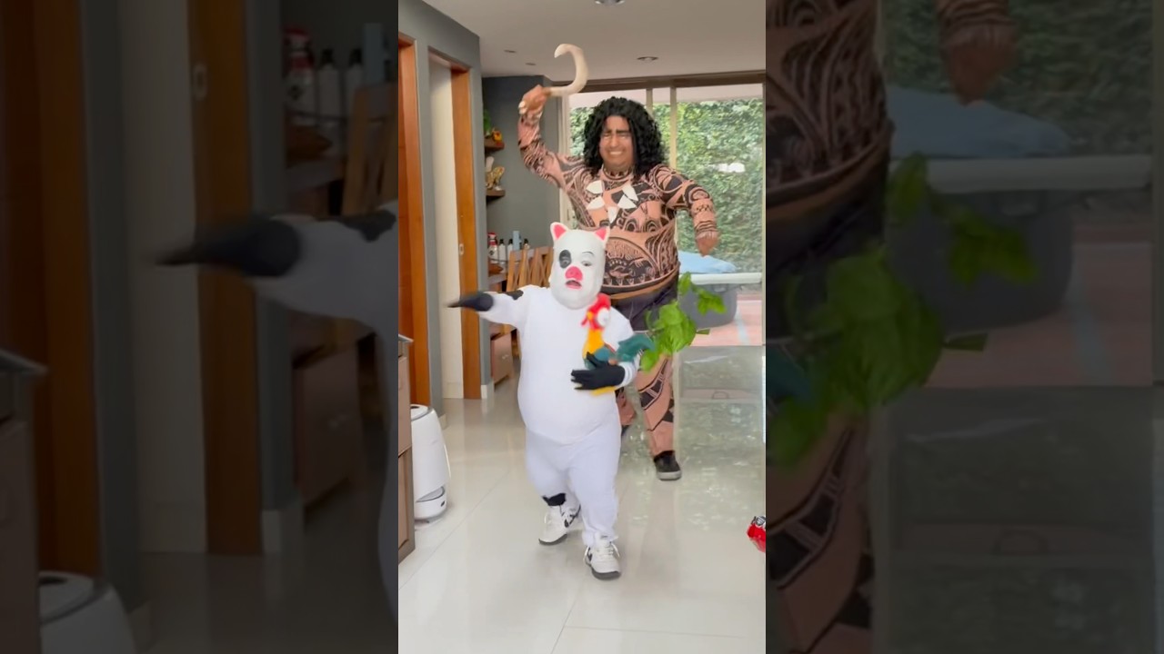 El cerdo huye de MAUI 😱😱😱 