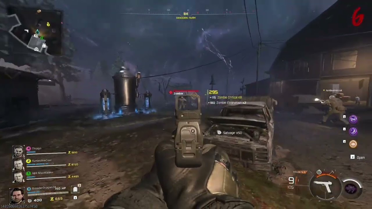 Playing cod bo7 day one! (Zombies only)