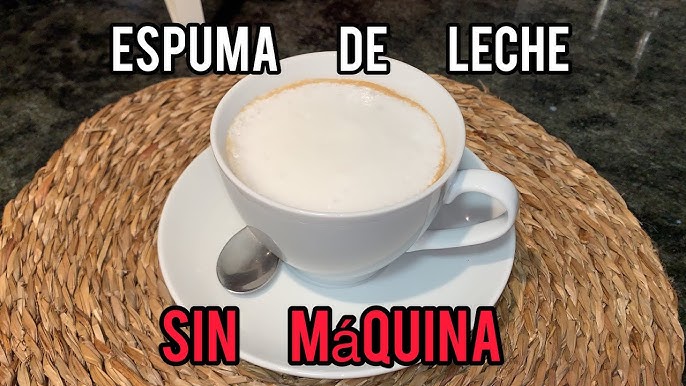 APTODEN Mezclador eléctrico de mano de leche para café con leche, leche  caliente, espumador de leche para café, batidor de huevos, batidora de  mano