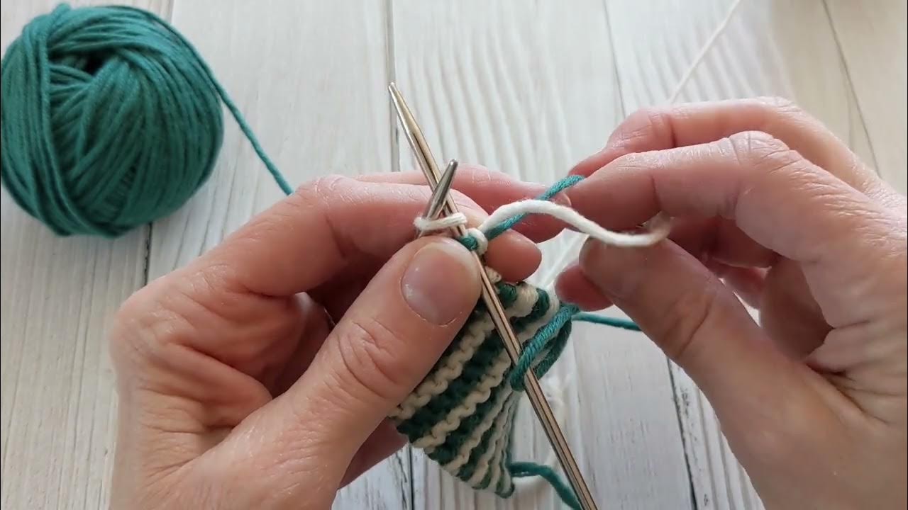 Tutorial a better way to carry yarn up the side YouTube