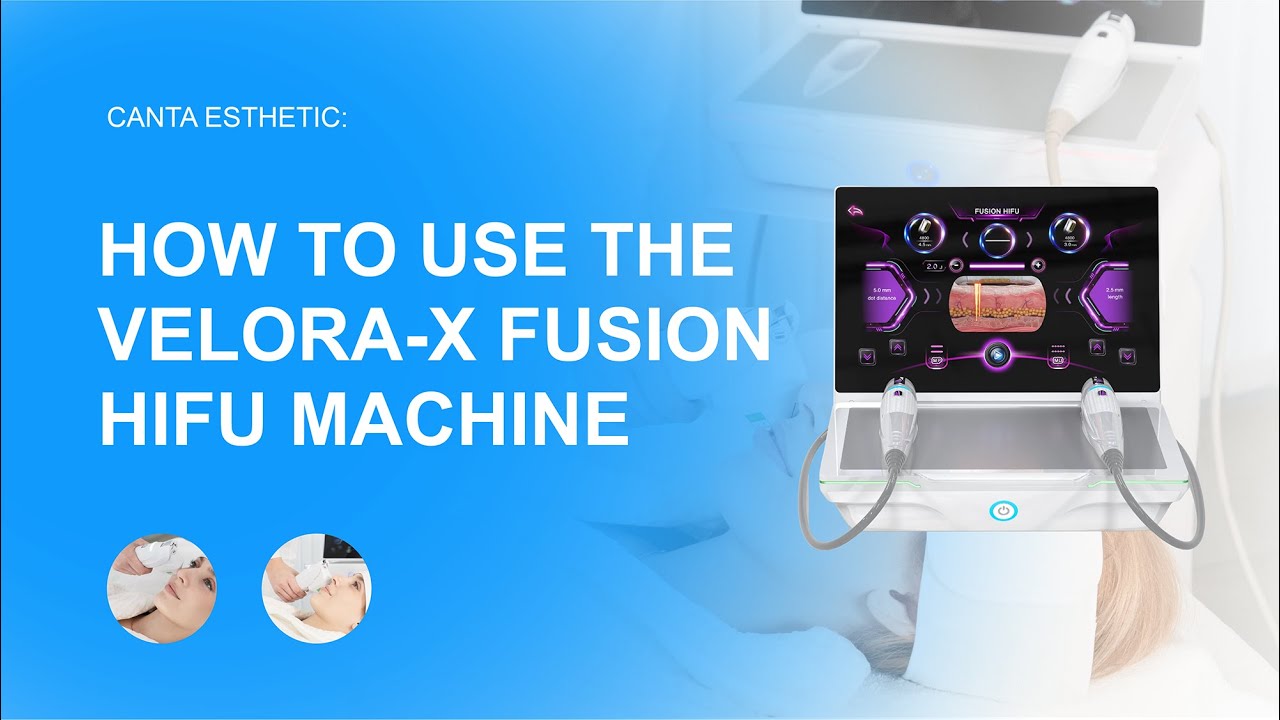 How to Install & Use the Velora X Fusion HIFU Machine | Setup & Operation Tutorial