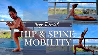Creative & fun transition flow for spine and hip mobility