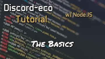 Discord-Eco Basics [NPM]