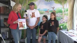The Peacock & the Bear - Bill Herrin with Savannah & Presley - LA Times Festival of Books 2024