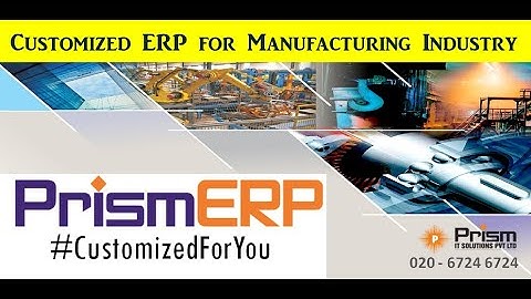PRISMERP for Manufacturing Industry India